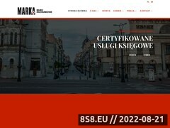 Miniaturka domeny www.biurorachunkowemarka.pl