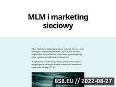 Miniaturka domeny www.biznesmlm.pl