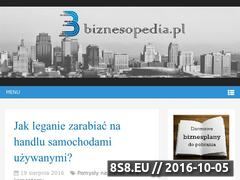 Miniaturka domeny www.biznesopedia.pl
