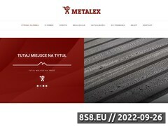 Miniaturka strony Blachodachwki METALEX