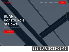 Miniaturka blank-konstrukcje.pl (Producent konstrukcji stalowych)