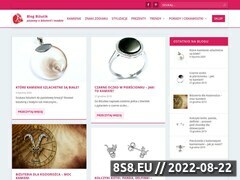 Zrzut strony Blog biżutik - biżuteria i moda