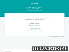 Miniaturka domeny www.blonnik.com