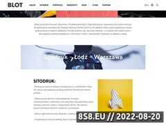 Miniaturka blotpracownia.pl (Druk na tkaninie, sitodruk Łódź i torby reklamowe)