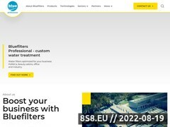 Miniaturka strony Bluefilters.pl - Światowa klasa filtrów do wody