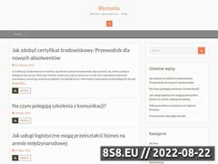 Miniaturka blumania.pl (Imprezy integracyjne dla Firm nad Morzem i na Mazurach)