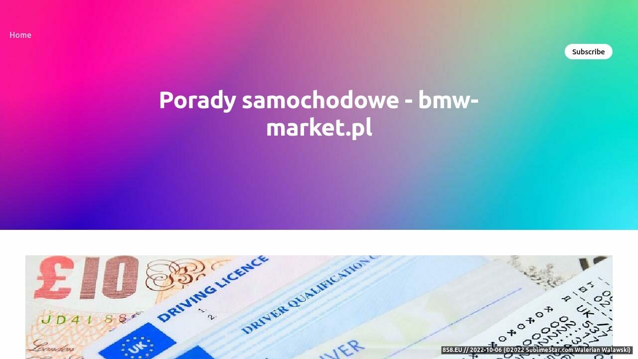 Zrzut ekranu BMW Katowice