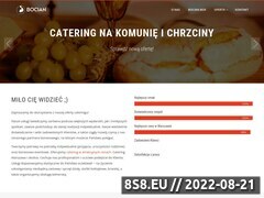 Miniaturka domeny www.bocian-catering.pl