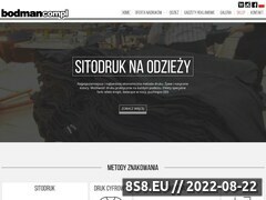 Miniaturka domeny bodman.com.pl