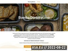 Miniaturka bomba-dietetyczna.pl (Catering dietetyczny oraz dieta z dostawą do domu)