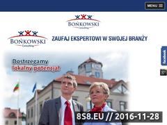 Miniaturka bonkowski-consulting.pl („Bońkowski Consulting” - profesjonalne pozyskiwanie dotacji)