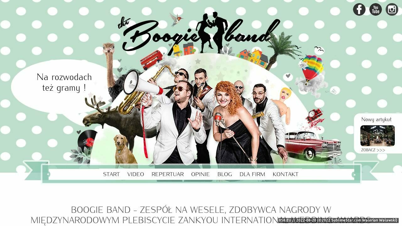 Wesele z klasą (strona www.boogieband.pl - Boogieband.pl)