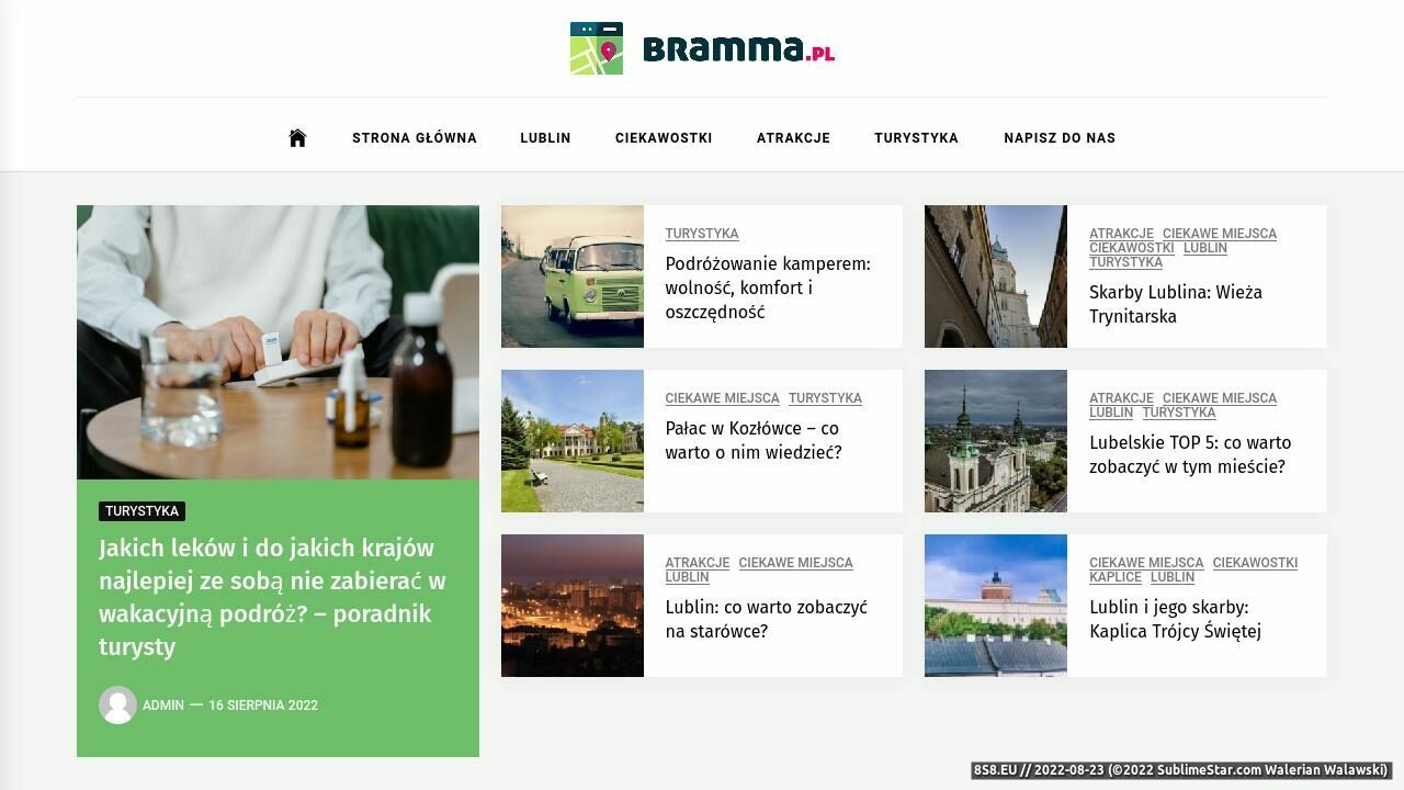 Bramma Cafe - Noclegi Lublin (strona www.bramma.pl - Bramma.pl)