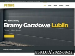 Zrzut strony Bramy garażowe Lublin