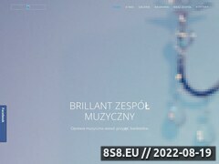 Miniaturka brillant-oktawa.pl (Oprawa muzyczna wesel i bankietów - <strong>zespół muzyczny</strong> Brillant)
