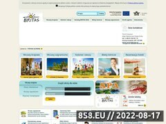 Miniaturka www.britas.pl (Britas - wczasy krajowe w Polsce)