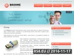 Miniaturka domeny www.brohme.pl