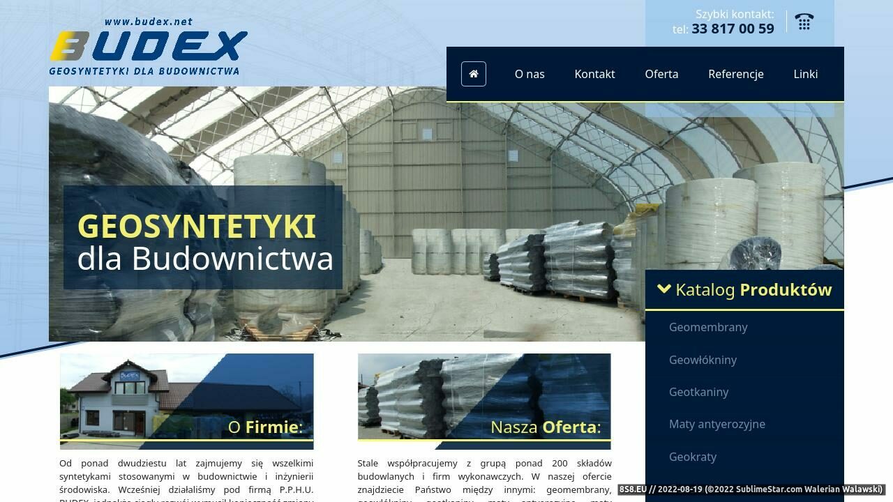 Geotkanina (strona www.budex.net - Budex.net)