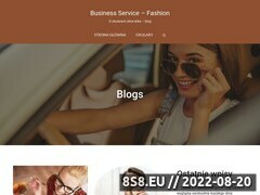 Miniaturka businessservice-fashion.pl (Oferta sukni ślubnych i wieczorowych)