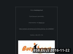 Miniaturka www.butyisport.pl (Sklep internetowy z obuwiem i odzieżą sportową)