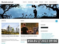 Miniaturka strony Buziak.com.pl - wszystko o portalach randkowych