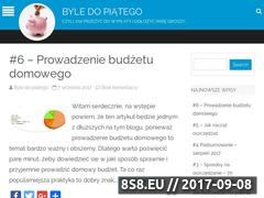 Miniaturka byledopiatego.pl (Blog o finansach osobistych i oszczędzaniu)