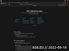 Miniaturka calculla.pl (Calculla - kalkulatory online)
