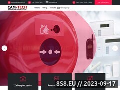 Miniaturka cam-tech.pl (Firma oferująca zabezpieczenia dla domu i firmy)