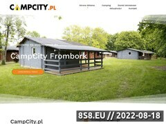 Miniaturka campcity.pl (Wynajem campera i domku letniskowego, Wilkasy)