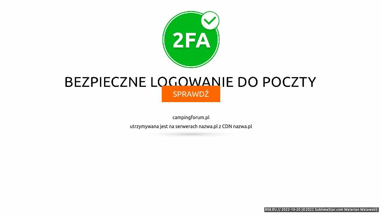 Zrzut ekranu Opinie o kampingach - Camping Forum.pl
