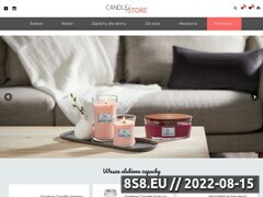 Miniaturka candlestore.pl (Strona internetowa ze świecami zapachowymi)