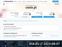 Miniaturka domeny canin.pl