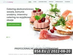Miniaturka catering.katowice.pl (Usługi cateringowe na terenie śląska oraz Katowic)
