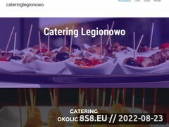 Miniaturka domeny www.cateringlegionowo.pl