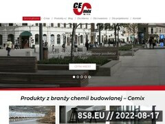 Miniaturka domeny cemix.com.pl