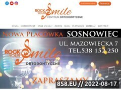 Zrzut strony Ortodoncja w mieście Warszawa tylko w Kliniki Ortodontyczne