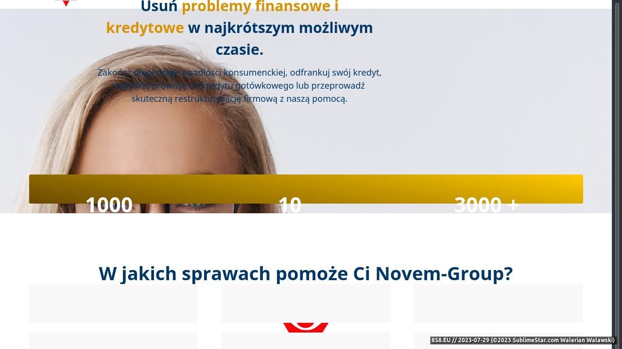 Zrzut ekranu Kredyty Bielsko-Biała