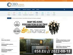 Miniaturka ceo.com.pl (Portal skierowany do kadry menedżerskiej)