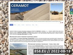 Miniaturka domeny www.ceramot.pl