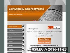Miniaturka domeny www.certyfikaty-energetyczne-budynkow.pl