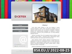 Miniaturka domeny www.cetex.pl