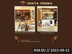 Miniaturka www.chatapolska.waw.pl (Kuchnia polska, regionalna i międzynarodowa)