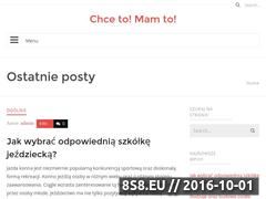 Miniaturka domeny chcetomamto.pl