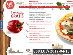 Miniaturka domeny chilipizza.krakow.pl