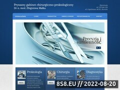 Miniaturka domeny www.chirurgia-proktologia.rzeszow.pl