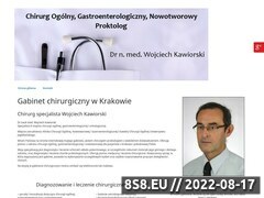 Miniaturka domeny www.chirurgiakrakow.com.pl