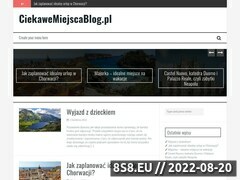 Miniaturka ciekawemiejscablog.pl (Blog o podróżach)