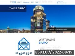 Miniaturka www.city-office.pl (Wirtualne Biuro Warszawa)
