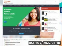Miniaturka ck-prestige.pl (Nauczanie i kursy)