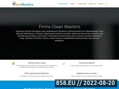 Miniaturka www.cleanmasters.pl (Usługi sprzątające i impregnacja posadzek)